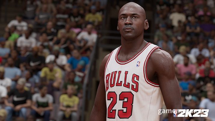 ▲ NBA 2K23에서 재현한 1990년대의 마이클 조던 (사진제공: 2K)