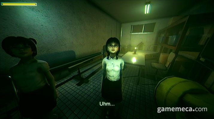 ▲ 참고로 얘는 귀신이 아닙니다. 친구입니다. (사진출처: 하나코 스팀 페이지)