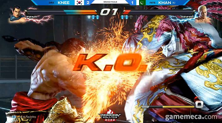 ▲ 마지막까지 손에 땀을 쥐는 접전이 펼쳐졌다 (사진출처: EVO 2022 온라인 중계 영상 갈무리)