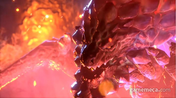 ▲ 더욱 맹렬하게 터지는 바젤기우스 특수개체 (사진출처: 캡콤아시아 공식 유튜브 영상 갈무리)