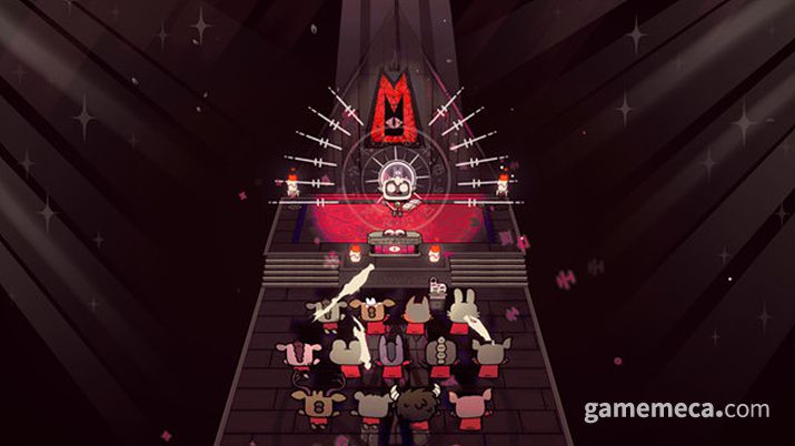 ▲ 종교행사가 가진 어두움이 귀여운 캐릭터와 어우러지며 더욱 기묘한 느낌을 준다 (사진출처: 컬트 오브 더 램 스팀 페이지)