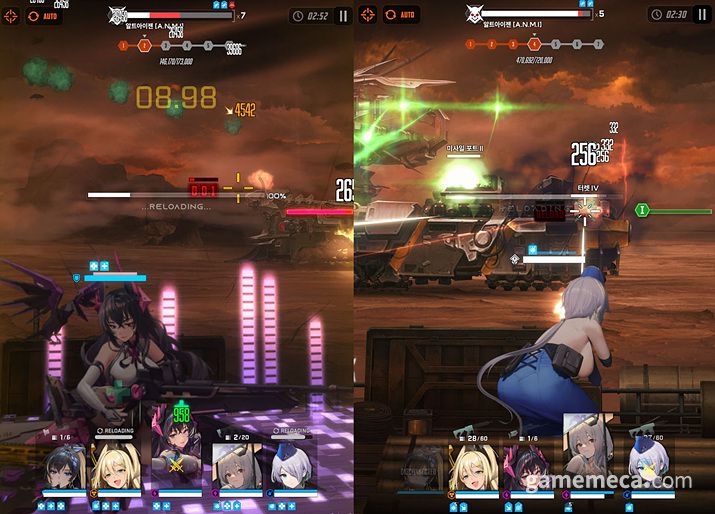 ▲ 방어 및 지원형 캐릭터의 상향 조정으로 캐릭터 선택의 폭이 넓어졌다 (사진제공: 레벨 인피니트)