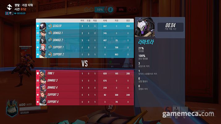 ▲ 네메시스 형태의 기본무기 응징은 관통 공격이기 때문에 이런 정신나간 명중률도 달성할 수 있다 (사진: 게임메카 촬영);