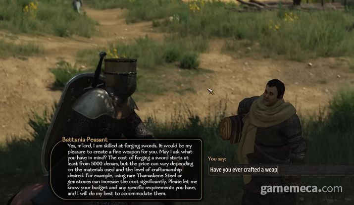 ▲ 마운트 앤 블레이드 2 배너로드 챗GPT 적용 모드 (사진출처: 제작자 Bloc 유튜브 채널 갈무리)