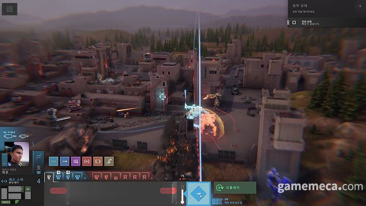 ▲ 계획 타임 라인에 필요한 작업을 넣고 실행을 누른다 (사진: 게임메카 촬영)