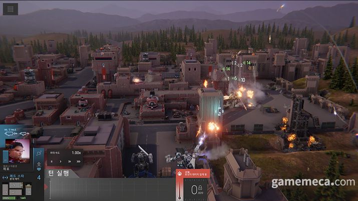 ▲ 아래편 과열 데미지로 고통받는 조종사 (사진: 게임메카 촬영)