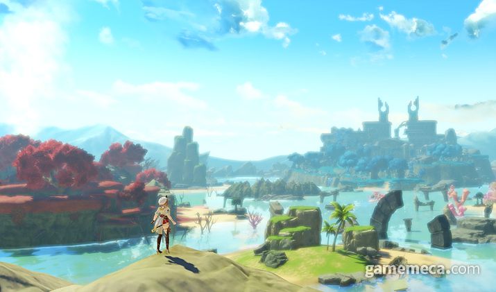 ▲ 커크 군도에서 펼쳐질 3편의 스토리 (사진출처: 라이자의 아틀리에 3 공식 홈페이지)