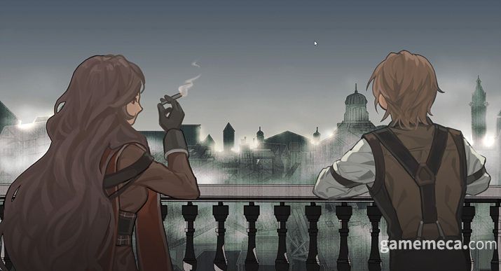 ▲ 어렴풋이 보이는 런던의 모습 (사진: 게임메카 촬영)