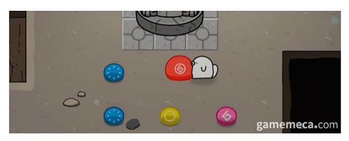 ▲ 비교적 익숙한 색 섞기 퍼즐 (사진출처: 오구와 비밀의 숲 텀블벅 페이지)