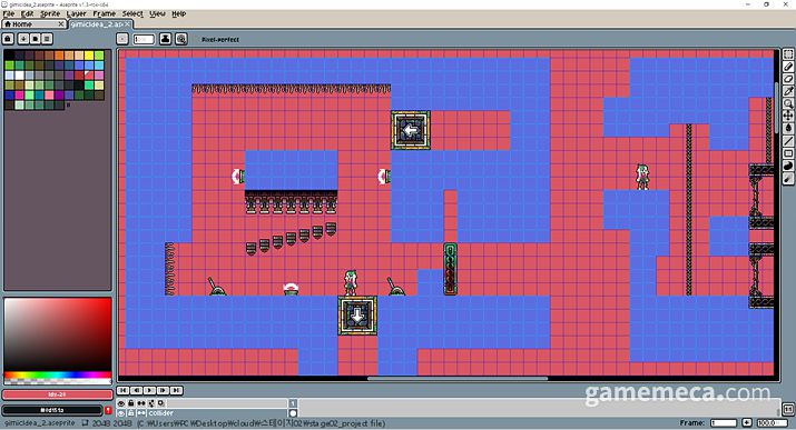 ▲ 개발일지를 통해 그래비티 캐슬의 개발과정을 공유하고, 긍정적인 피드백을 받아 성장하는 선순환을 추구했다 (사진출처: 그래비티 캐슬 개발일지)