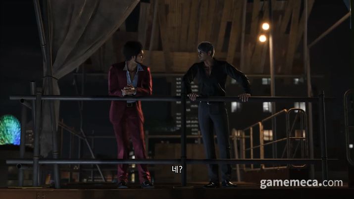 ▲ 키류와 카즈마의 대화도 짧게 공개됐다 (사진출처: RSS 서밋 섬머 2023 영상 갈무리)