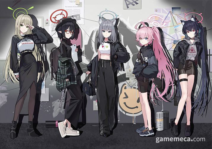 ▲ 블루 아카이브 현대백화점 컬레버레이션 팝업스토어 대표 이미지 (사진제공: 넥슨)