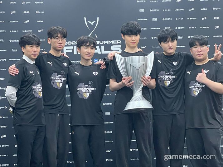 ▲ 젠지의 롤드컵 성적을 기대해본다 (사진: 게임메카 촬영)