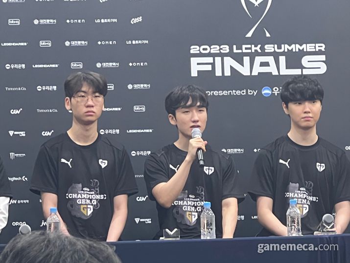 ▲ 결승 내내 멋진 플레이를 보여준 '피넛' 한왕호 (사진: 게임메카 촬영)