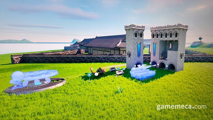 ▲ 에픽게임즈는 UFEN을 통해 포트나이트로 다양한 유저 제작 게임과 맵을 선보이고 있다 (사진: 게임메카 촬영)