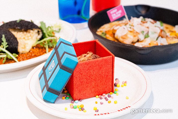 ▲ 컬래버레이션 메뉴 일부 (사진제공: 크래프톤)