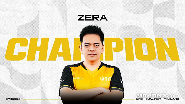 ▲ 오픈 퀄리파이어 우승자 ZERA (사진출처: 서머너즈 워 공식 홈페이지)