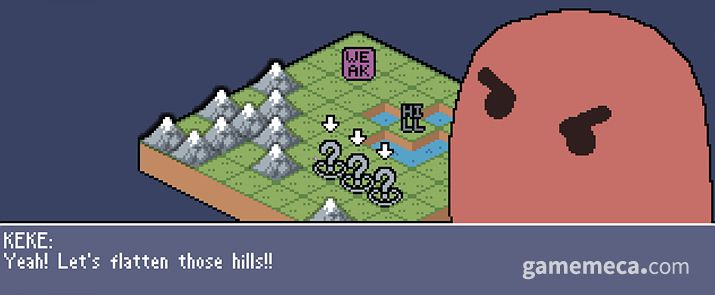 ▲ "저 동산이 거슬린다" (사진: 게임메카 촬영)