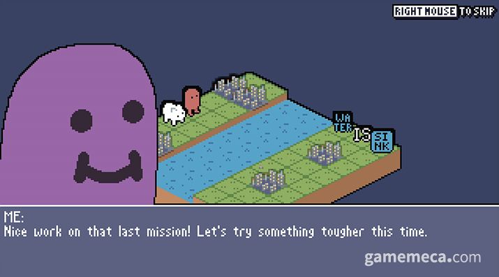 ▲ 인게임 미션을 소개하는 '나(Me)' (사진: 게임메카 촬영)