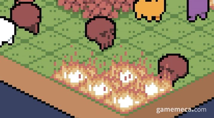 ▲ 단순한 움직임의 적 '해골' (사진: 게임메카 촬영)