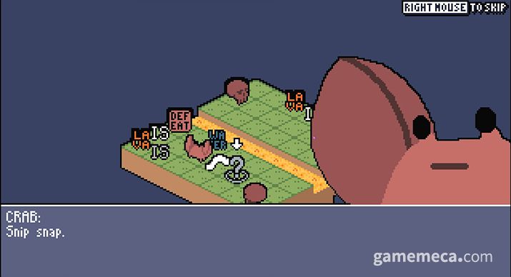 ▲ 후반부 추가되는 동료 '게' (사진: 게임메카 촬영)