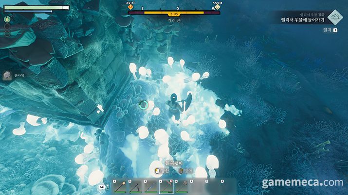 ▲ 어둠의 장막, 줄어드는 시간에 뿌연 시야는 덤 (사진: 게임메카 촬영)