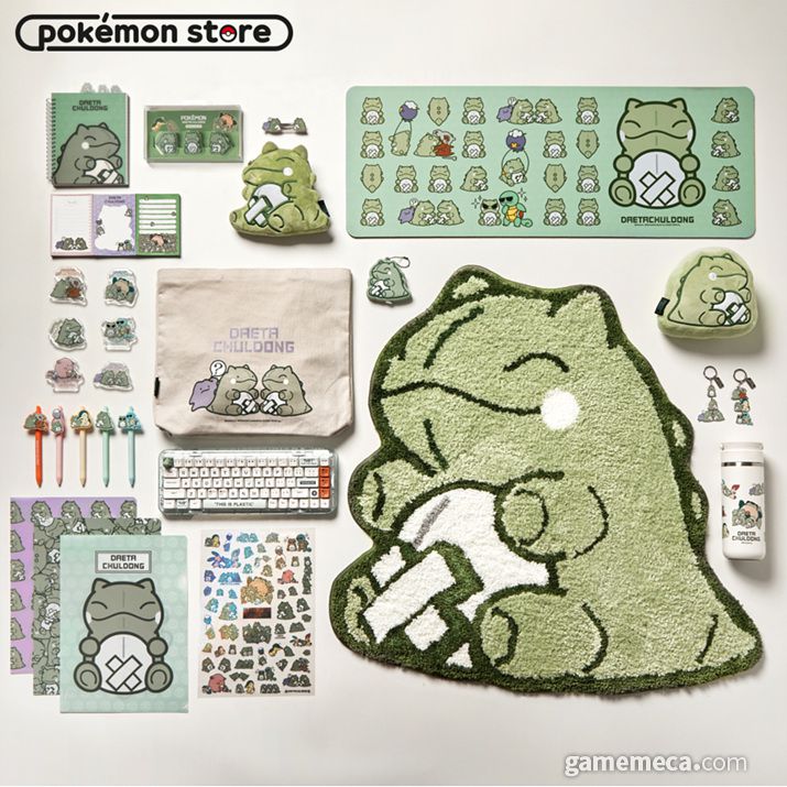 ▲ 포켓몬스터 대타출동 굿즈 (사진출처: 포켓몬 스토어 공식 홈페이지)