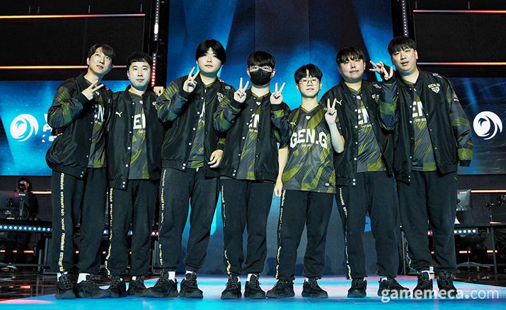 ▲ VCT 퍼시픽 스테이지 1에 출전 중인 젠지 (사진제공: 라이엇 게임즈)