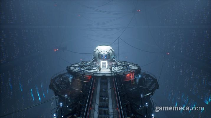 ▲; SF 느낌이 물씬 전해지는 세밀한 비주얼 (사진: 게임메카 촬영)