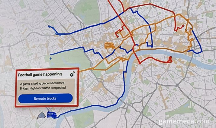 ▲ 데이터를 그래픽으로 생성해주는 루커 (사진: 게임메카 촬영)