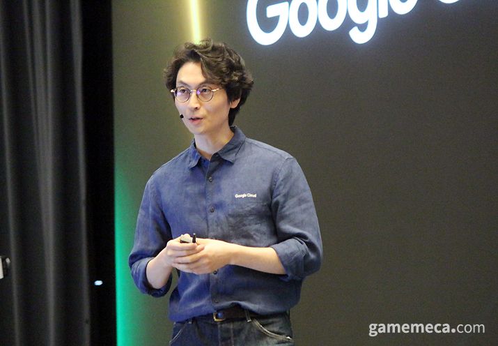 ▲ 구글 클라우드 김일호 커스터머 엔지니어링 매니저 (사진: 게임메카 촬영)