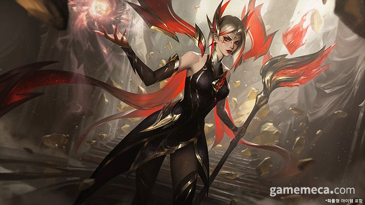 ▲ 페이커 헌정 '떠오른 전설 르블랑' 일러스트 (사진제공: 라이엇 게임즈)