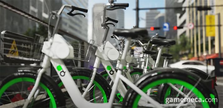 ▲ 간판 등까지 구현하지는 못했지만, 내과의원 옆 피부과나 종로점이라는 프랜차이즈 표시 등이 꽤 현실적이다 (사진: 게임메카 촬영)