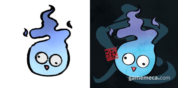 ▲ 귀귀살전 조작 캐릭터이자 마스코트 '혼이' (사진제공: 저승협회)