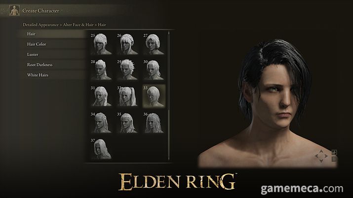 ▲ 신규 헤어스타일 5종 (사진출처: 엘든 링 공식 X)