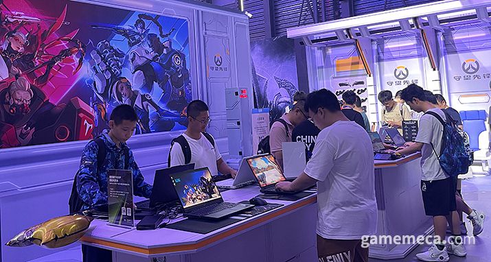 ▲ 중국어 버전으로 준비됐고 (사진: 게임메카 촬영)