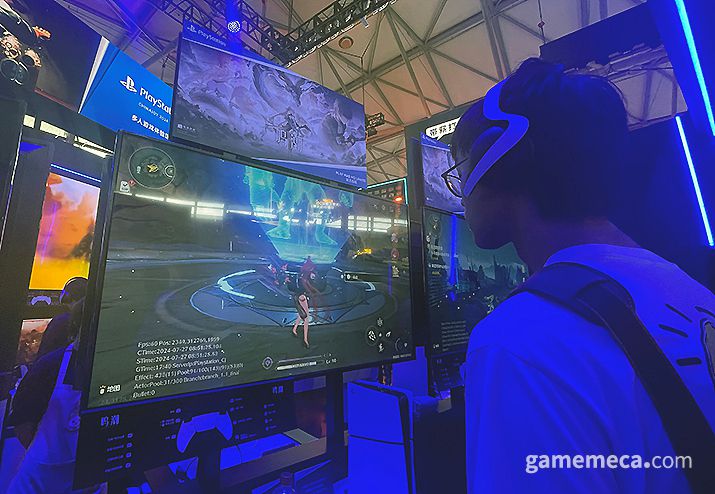 ▲ 명조: 워더링 웨이브 PS5 버전 (사진: 게임메카 촬영)