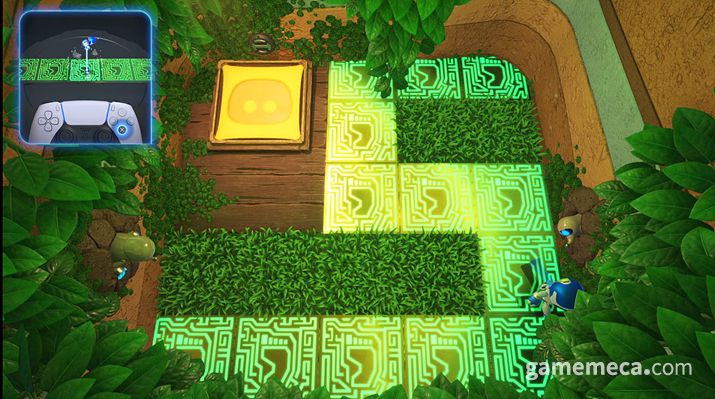 ▲ 약한 진동으로 빙판을 묘사했다 (사진: 게임메카 촬영)