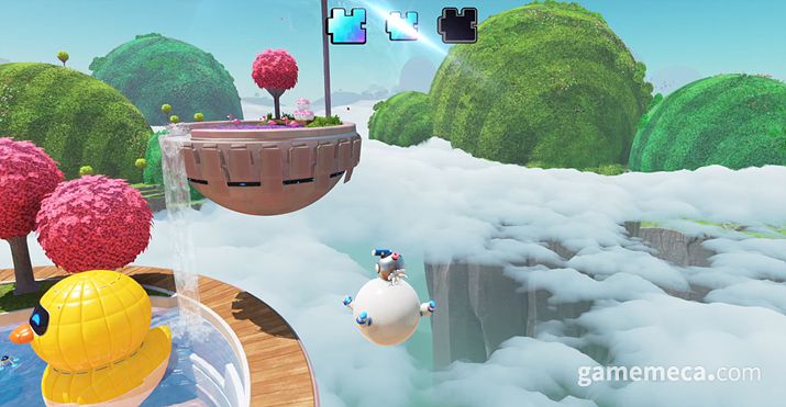 ▲ 타코 풍선, 비행에 더해 공기를 불어넣는 기능도 등장 (사진: 게임메카 촬영)