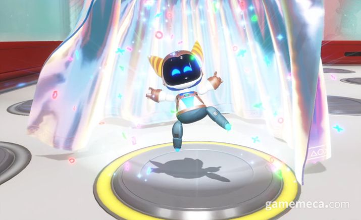 ▲ 귀여운 캐릭터, 탁월한 완성도로 즐긴 '아스트로봇' (사진: 게임메카 촬영)