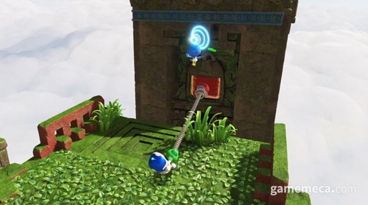 ▲ 쌍개구리 주먹, 펀치로 다양한 퍼즐 해결 (사진: 게임메카 촬영)