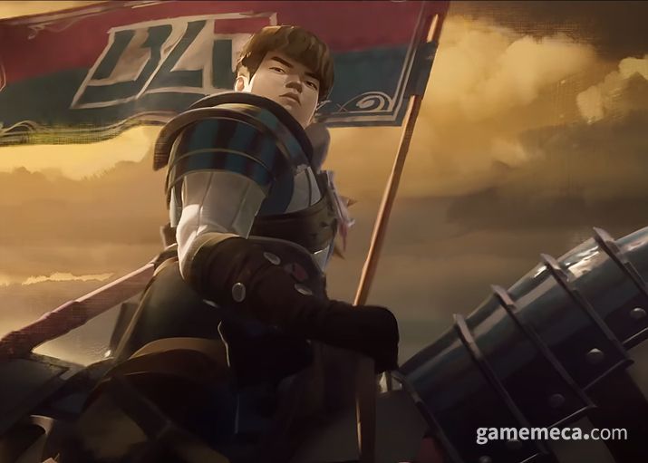 ▲ T1 선수들의 체격적 묘사나 천쩌빈 선수의 외형 등 동양권 선수들의 모델링에 대한 불호 의견이 많다 (사진: 게임메카 촬영)