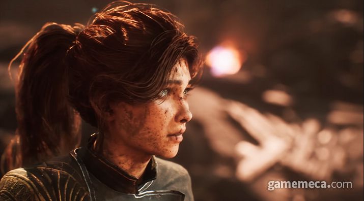 ▲ 방어 시에도 패링이나 회피 등 실시간 액션을 할 수 있다는 점이 특징 (사진출처: 샌드폴 인터랙티브 공식 유튜브 채널 갈무리)