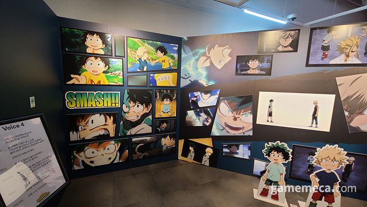 ▲ 에리와 미도리야의 모습이 생동감 넘친다 (사진: 게임메카 촬영)