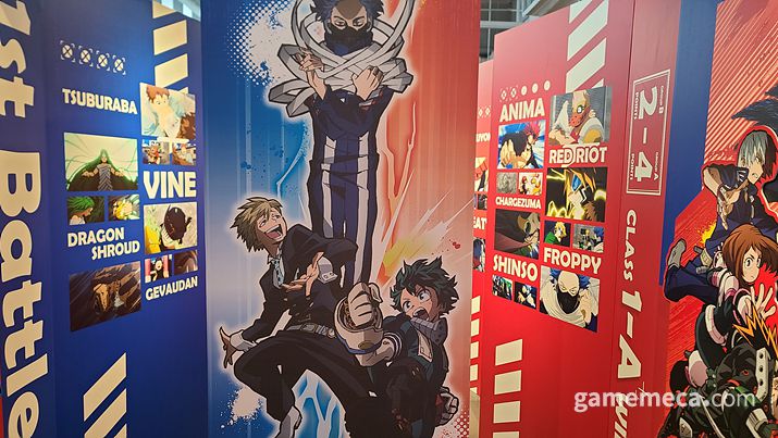 ▲ 6기 관에서는 1 대 1 사이즈의 캐릭터 피규어가 등장 (사진: 게임메카 촬영)