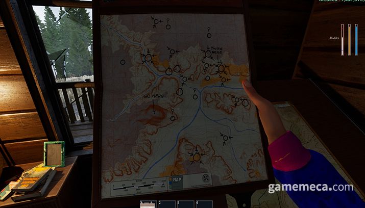 ▲ 지도, 보는 법을 알아야 한다 (사진: 게임메카 촬영)