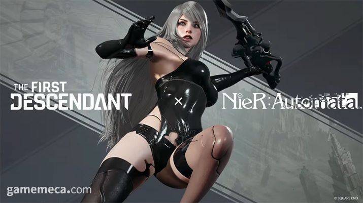 ▲;퍼스트 디센던트 '니어 오토마타' 컬래버레이션 의상 대표 이미지 (사진출처: 퍼스트 디센던트 팍스 이스트 개발자 라이브 방송 갈무리)