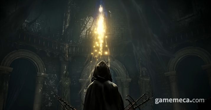 ▲ 원탁, 영웅들이 모이는 장소 (사진출처: 반다이남코 공식 유튜브 영상 갈무리)