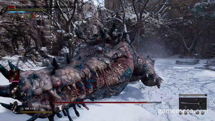 ▲ 악어형 카커스에 의해 악어새 체험을 타의적으로 즐길 수 있다 (사진: 게임메카 촬영)