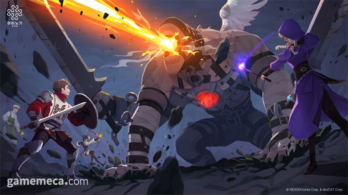 ▲ 고난도 콘텐츠 중 하나인 '글라스기브넨' 레이드 (사진출처: 마비노기 모바일 공식 홈페이지)